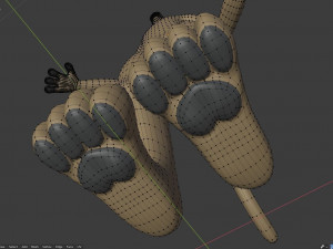 nicolle waterson anthro lioness Modello 3D