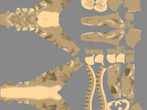 nicolle waterson anthro lioness Modello 3D