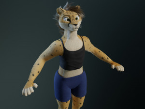 jade keller 3D Model