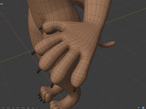 morgana sanchez anthro tigress Modèle 3D