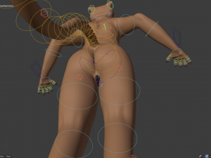 morgana sanchez anthro tigress Modèle 3D