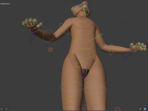morgana sanchez anthro tigress Modèle 3D