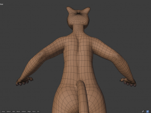 morgana sanchez anthro tigress Modèle 3D