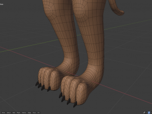 morgana sanchez anthro tigress Modèle 3D