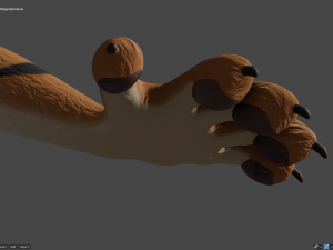 morgana sanchez anthro tigress Modèle 3D
