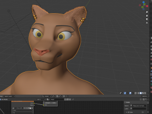 morgana sanchez anthro tigress Modèle 3D