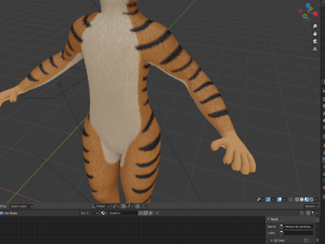 morgana sanchez anthro tigress Modèle 3D