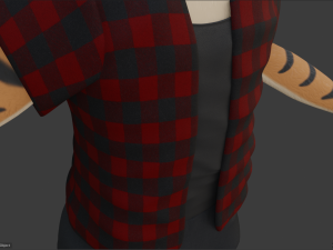 morgana sanchez anthro tigress Modèle 3D