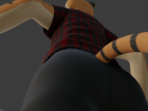 morgana sanchez anthro tigress Modèle 3D