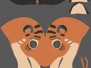 morgana sanchez anthro tigress Modèle 3D