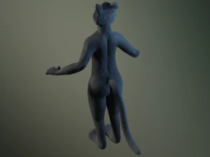 tasha courtney panther anthro 3D Model