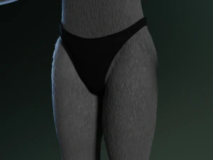 tasha courtney panther anthro 3D Model