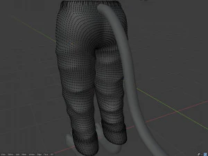 tasha courtney panther anthro 3D Model
