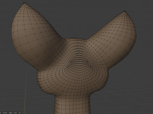 amethysta wolf anthro Modelo 3D