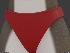 amethysta wolf anthro Modelo 3D