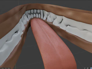 ametista lupo antropo Modello 3D