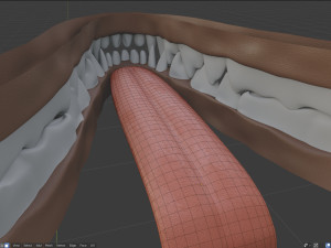 amethysta wolf anthro Modelo 3D