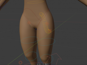 cassandra anthro wolf Modèle 3D