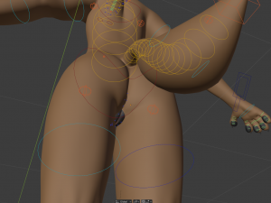cassandra anthro wolf Modèle 3D