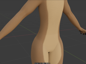 cassandra anthro wolf Modèle 3D