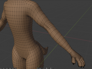 cassandra anthro wolf Modèle 3D