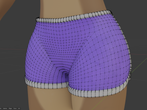 cassandra anthro wolf Modèle 3D