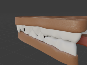 cassandra anthro wolf Modèle 3D
