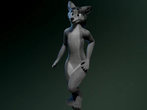 Helene antropolupo Modello 3D