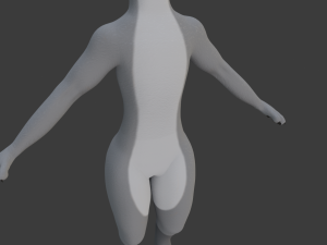 helene anthro wolf Modelo 3D