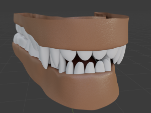 helene anthro wolf Modelo 3D