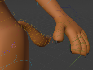 zoe anthro fox 3D 模型