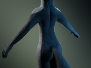 chloe anthro fox Modelo 3D