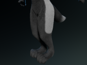 chloe anthro fox Modelo 3D