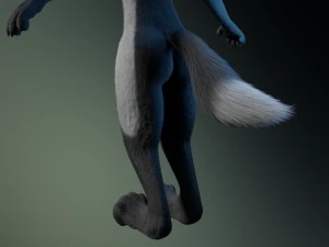 chloe anthro fox 3D Model