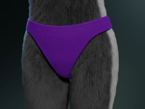chloe anthro fox 3D Model