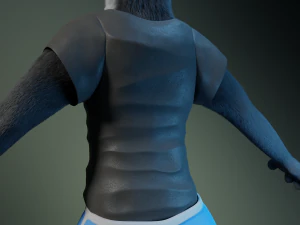 chloe anthro fox 3D Model