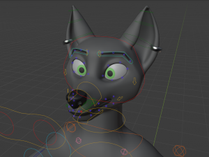 chloe anthro fox Modelo 3D