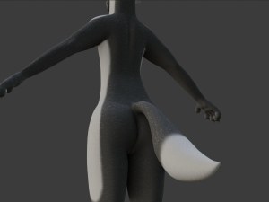 chloe anthro fox Modelo 3D