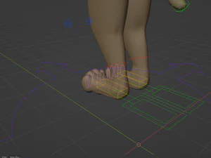 kadu anthro wolf 3D Model