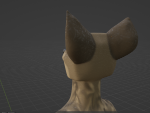 kadu anthro wolf 3D Model