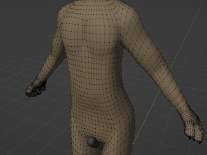 kadu anthro wolf 3D Model