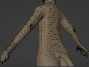 kadu anthro wolf 3D Model