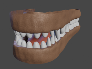 kadu anthro wolf 3D Model