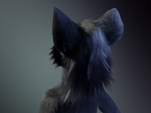 jonny anthro wolf 3D 模型
