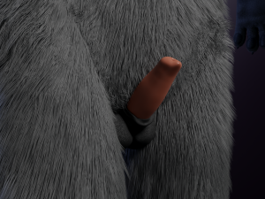 jonny anthro wolf 3D 模型