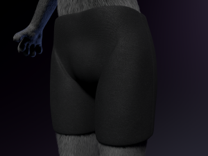 jonny anthro wolf 3D 模型