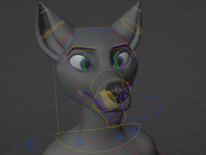 jonny anthro wolf 3D 模型