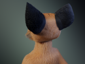 hassun anthro fox Modelo 3D