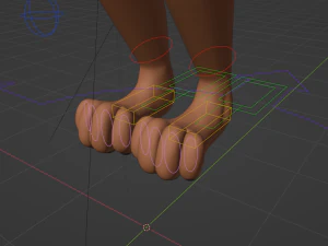 hassun anthro fox 3D Model
