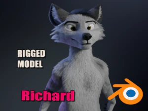 Richard Antrolupo Modello 3D
